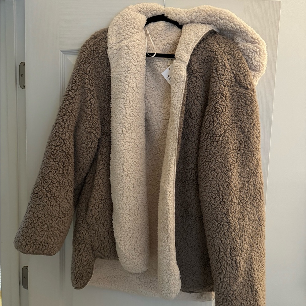 Sherpa Teddy Coat/Jacket